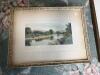 10"x12" Framed Landscape Pictures, Signed - 4
