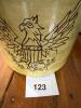 Nu-Trend Stoneware Crock with Eagle Motif - 7