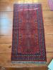 53"x27" Geometric Pattern Rug in Tribal-Style
