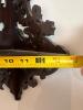 Victorian-Style Wooden Corner Wall Shelf - 5