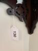 Victorian-Style Wooden Corner Wall Shelf - 7