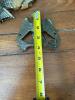 Three Brass Eagle Wall Plaques in Colonial-Style - 2