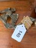 Three Brass Eagle Wall Plaques in Colonial-Style - 6