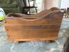 Wood Magazine Holder and Serving Trays, Classic Style - 5