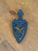 Six Cast Iron Trivets with Decorative Patterns - 13
