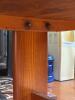Rectangular Solid Wood Trestle Dining Table - 6