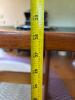 Rectangular Solid Wood Trestle Dining Table - 11