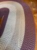 Braided Wool Oval Rug - 2
