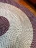 Braided Wool Oval Rug - 3