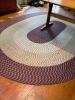 Braided Wool Oval Rug - 4