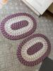 Pair of Braided Oval Rugs