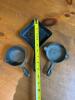 Griswold Square Egg Skillet and Lodge Miniature Cast Iron Skillets - 2