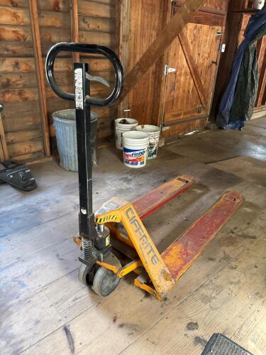 Lift-Rite Pallet Jack 5500 lbs Capacity