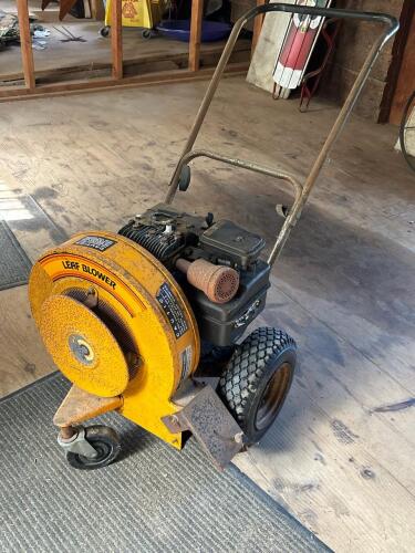 Vintage Caldor Walk Behind Leaf Blower