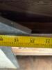 Hand Painted Wooden Red House Sign c. 1734-Style - 6