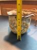 Pair of Handcrafted Stoneware Hanging Planters - 11