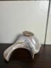 Shell Inkwell with Hinged Lid