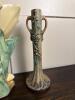 McCoy Pottery Vase and Weller Pottery Bud Vase - 2