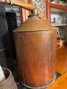 Copper Moonshine Still with Coil Condenser, Rustic Style - 6