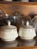 Mikasa Ivory China Richelieu Dinnerware Set and Hutch Contents - 3