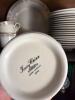 Mikasa Ivory China Richelieu Dinnerware Set and Hutch Contents - 5