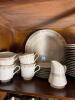 Mikasa Ivory China Richelieu Dinnerware Set and Hutch Contents - 10