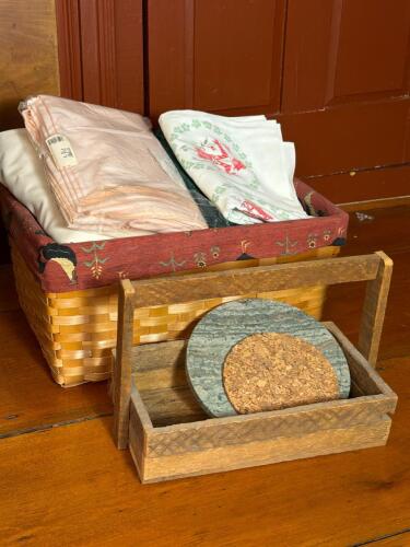 Assorted Table Linens and Tablecloths