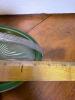 Green Uranium Glass Divided Relish Dish - 4
