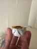 Porcelain Footed Open Salts with Mother-of-Pearl Spoons - 9