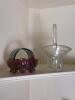 Pressed Glass Baskets Including Westmoreland "Pansy"