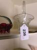 Pressed Glass Baskets Including Westmoreland "Pansy" - 8
