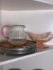 Depression Glass and Pitcher