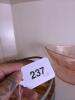 Depression Glass and Pitcher - 8