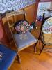Victorian-Style Needlepoint Side Chairs and Cane Seat Chair - 3