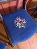 Victorian-Style Needlepoint Side Chairs and Cane Seat Chair - 8