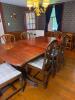 Dining Table and Chairs in the Hepplewhite Style - 2
