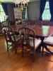 Dining Table and Chairs in the Hepplewhite Style - 9