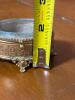 Antique-Style Glass and Brass Jewelry Caskets with Tufted Liners - 3