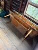 Mid-Century Modern Coffee Table with Caned Shelf - 9