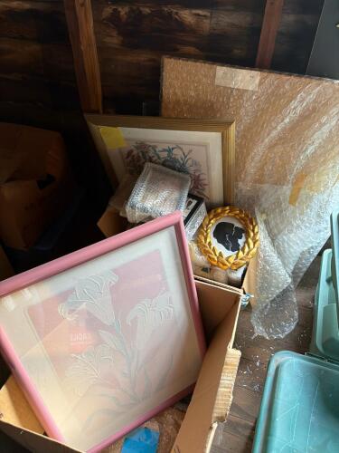 Mystery Framed Print Art Lot