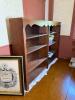 Wooden Bookcases With Scalloped Trim - 2