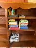 Wooden Bookcases With Scalloped Trim - 4