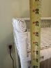 White Wicker Stand with Waste Basket - 3