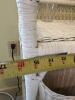 White Wicker Stand with Waste Basket - 4