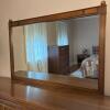 Large Wooden Drexel Dresser with Mirror - 2