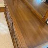 Large Wooden Drexel Dresser with Mirror - 4