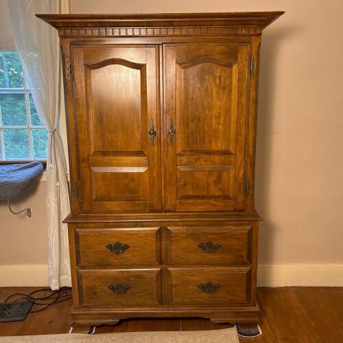 Heywood-Wakefield Traditional Wooden Armoire