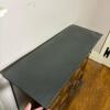 Paneled Wood Cabinet With Slate Top - 2