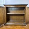 Paneled Wood Cabinet With Slate Top - 5