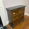 Paneled Wood Cabinet With Slate Top - 11